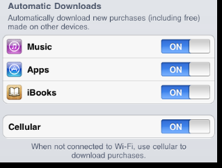 Automatic Download iPhone