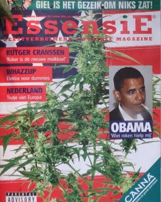 Barack Obama Smoking Pot. Marijuana just happens to be