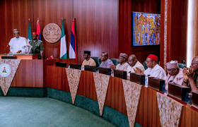 Labour Leaders Paid A Visit To President Buhari