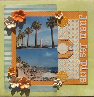 layout di scrapbooking