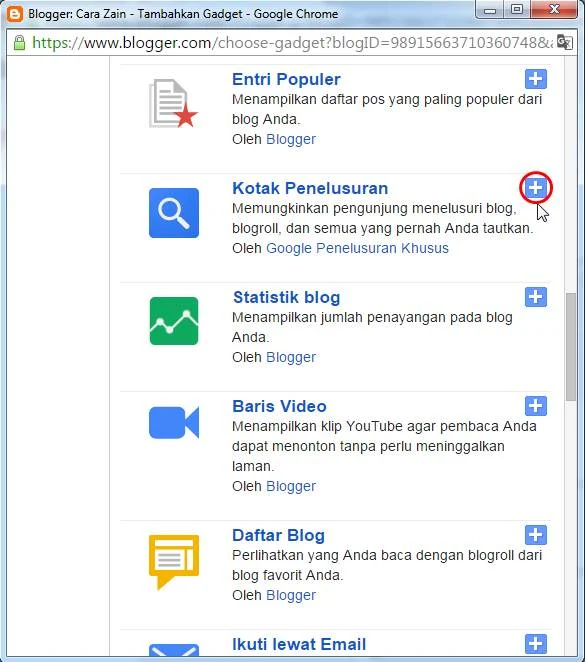 Cara Membuat Kotak Pencarian (Search Box) Di Blog Keren Terbaru