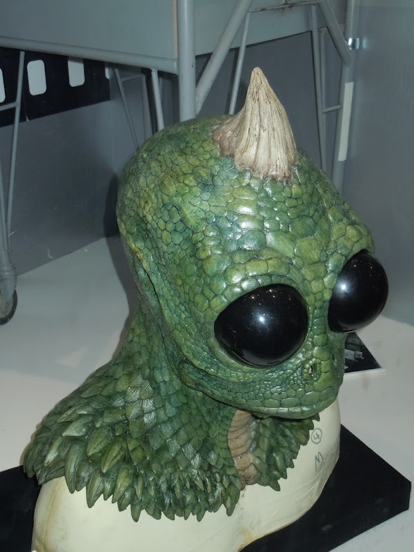 Land of the Lost prosthetic Sleestak head