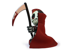 Artist Proof Kidrobot 15: Kidreaper with Chase Hand-Sewn Red Cape by Andrew Bell