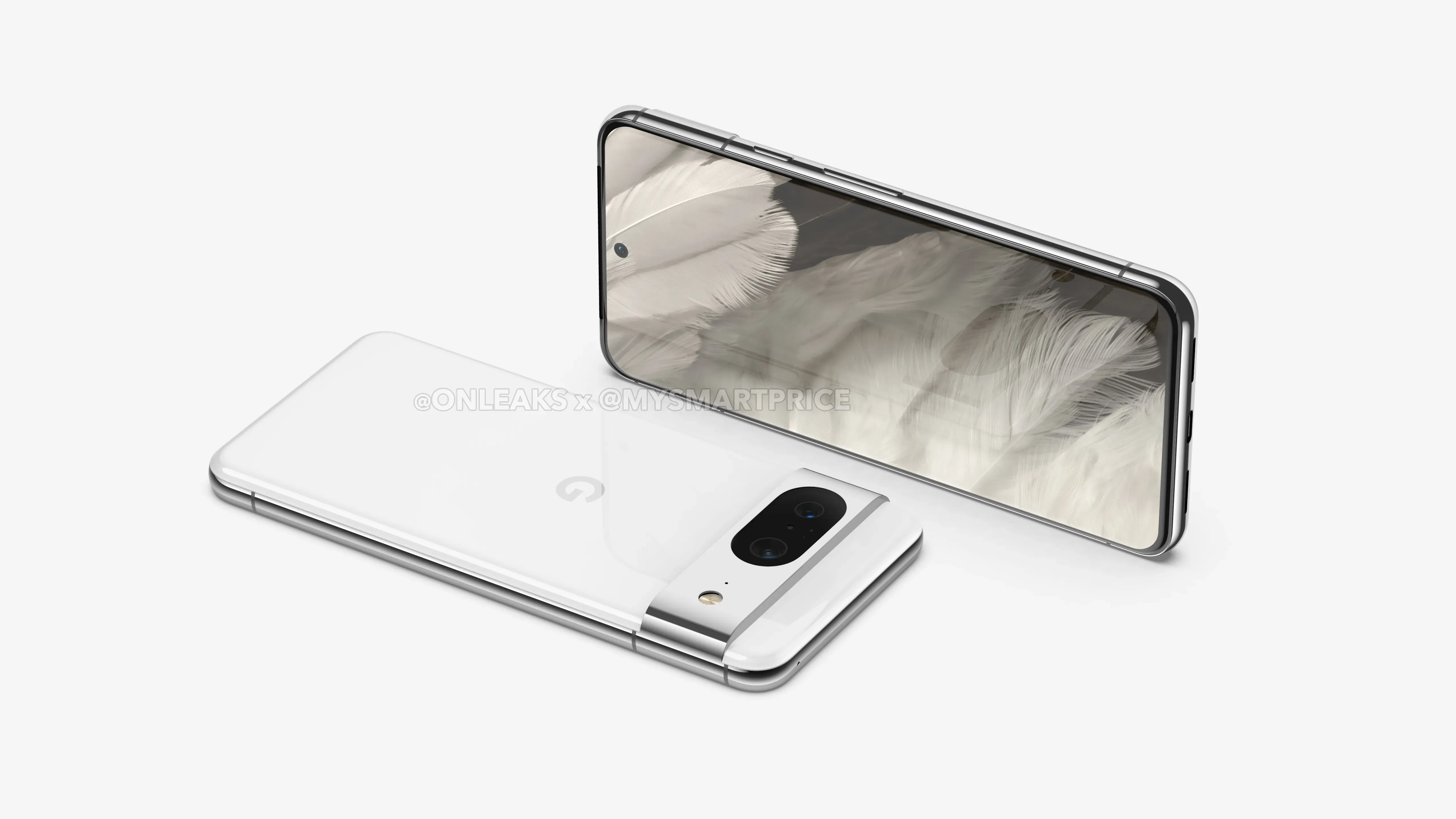 Pixel 8: il nuovo smartphone di Google si mostra nei render