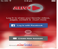 Get unlimite 50 rs recharge coupons from alive app, alive app loot
