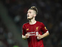 Acting as a netizen, Liverpool Wonderkid Hit the Rock