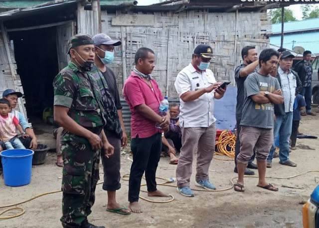 2 Rumah Terbakar di Nagori Tanjung Purba, Kerugian Ditaksir 600 Juta