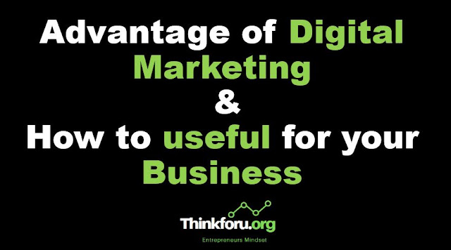 Cover IMage of What are the advantages of digital marketing ? and How it is useful for your Businesses
