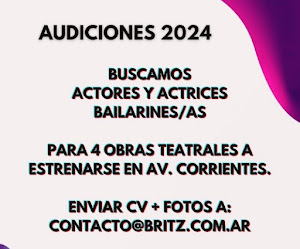 CASTING en BUENOS AIRES: Se buscan ACTORES, ACTRICES y BAILARINES/AS para OBRAS TEATRALES calle CORRIENTES