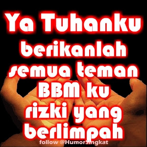 KUMPULAN GAMBAR STATUS BBM DOA Gambar Status BBM Doa