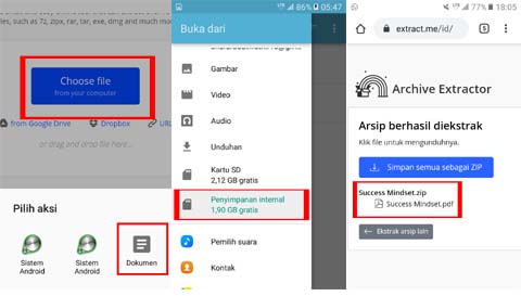 Cara Ekstrak File ZIP di Android Tanpa Aplikasi Bawaan