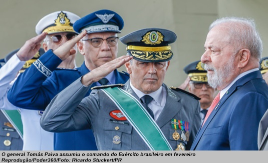 www.seuguara.com.br/General Tomás Paiva/Exército brasileiro/posse de Lula/