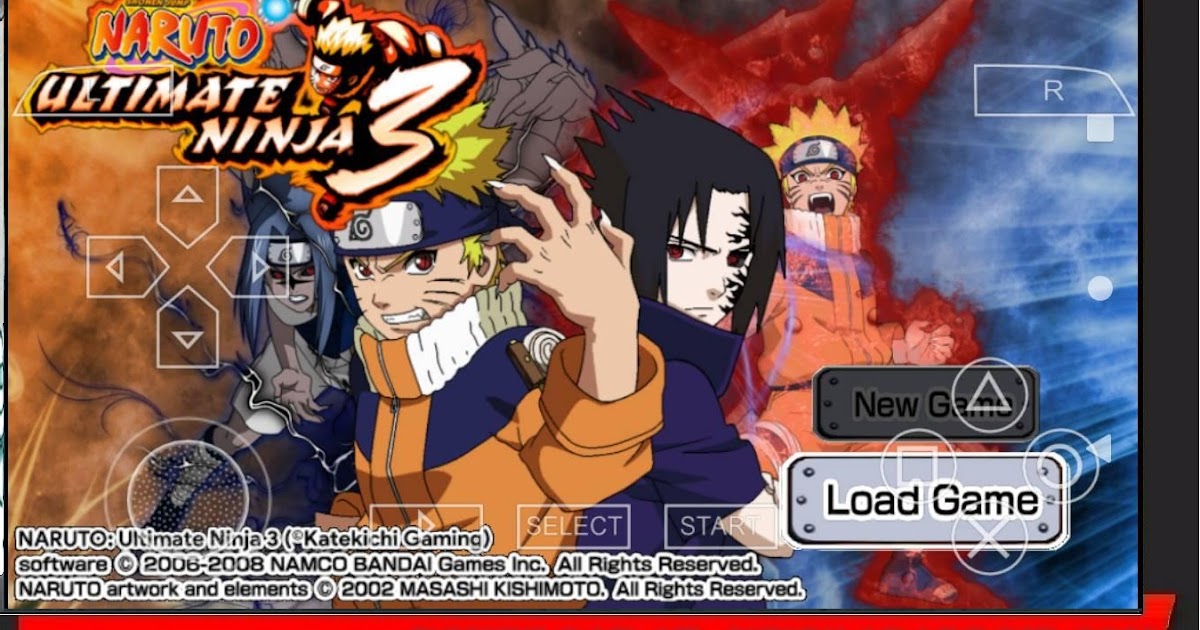 Naruto Ninja Heroes 2 Mod X ISO PPSSPP