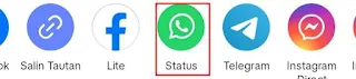 3. Cara Share Video TikTok ke WhatsApp Tanpa Link