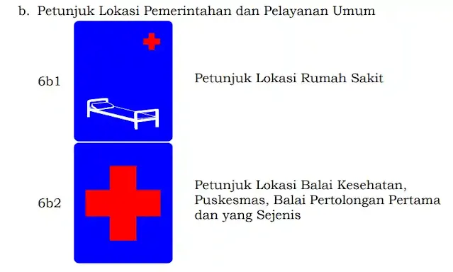 petunjuk lokasi pemerintahan dan pelayanan umum