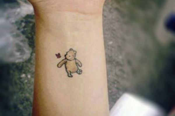 Winnie the Pooh Micro Tatuagem