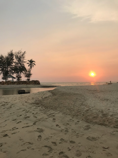 Таиланд, остров Чанг, пляж Клонг Прао - закат