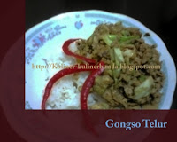 resep gongso telur,cara membuat gongso telur