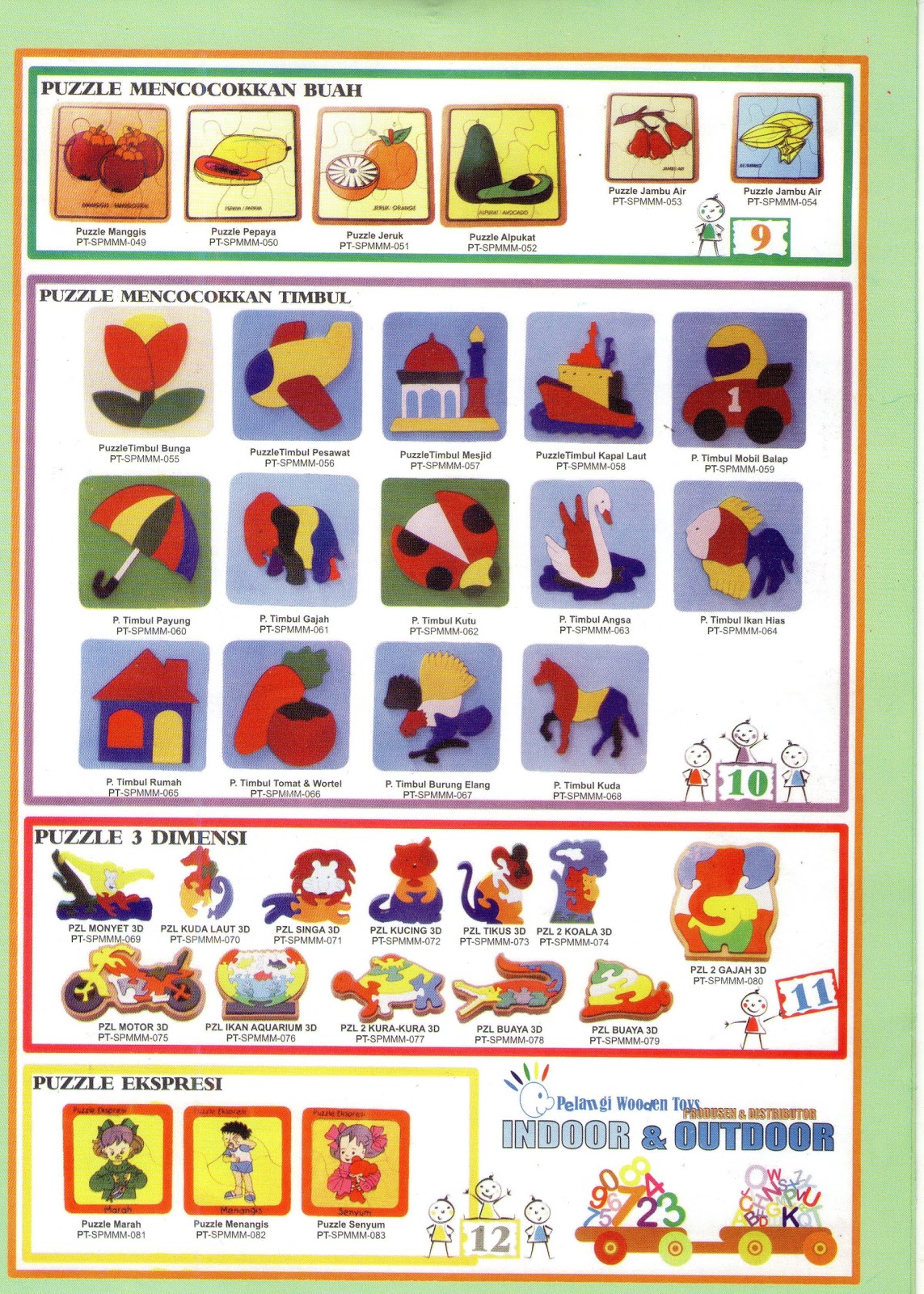 APE PAUD & TK BOP 2018 ~ Alat Permainan Edukatif~APE (wa 