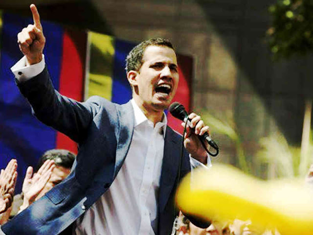 Rival Protests,Juan Guaido Underway in Venezuela as General Defects
