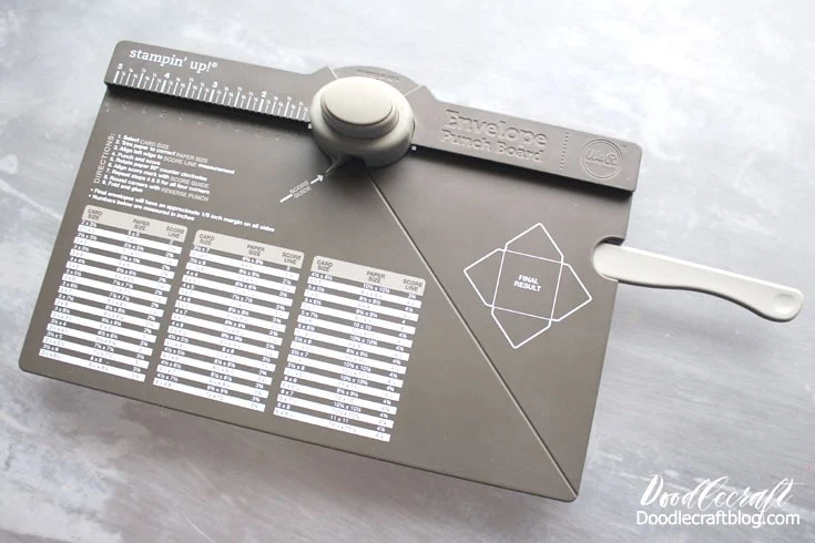 Making Envelopes and Liners with the SU! Envelope Punch Board