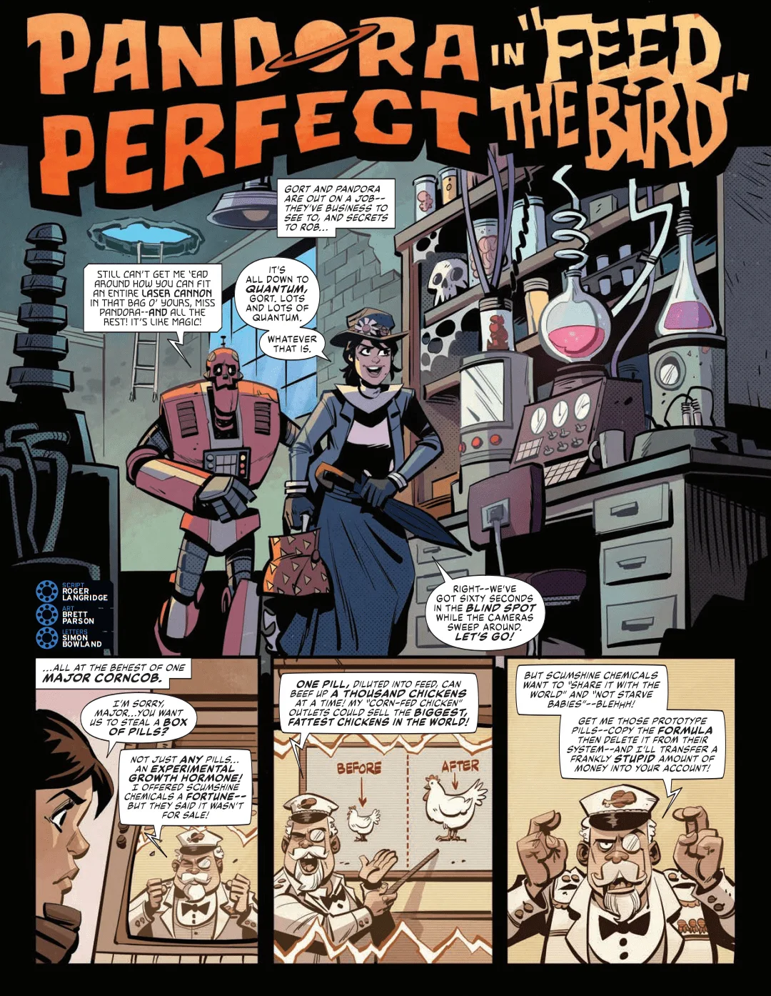 Pandora Perfect: Feed The Bird Preview Page