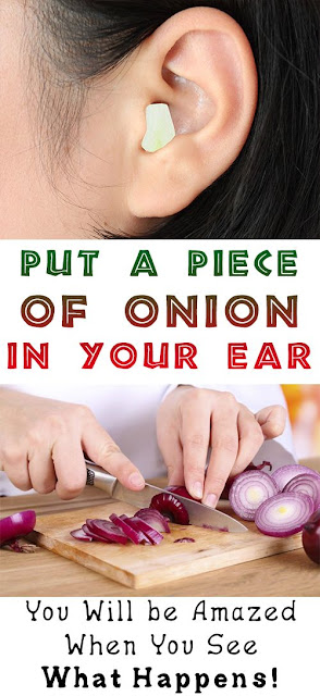 What Happens When You Put A Piece Of Onion In Your Ear