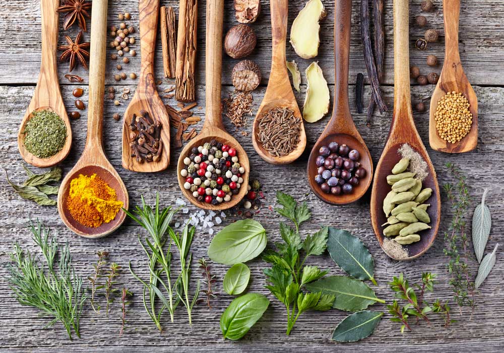 5 types of herbs and spices for better taste and health