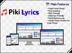 Piki Lyrics - Responsive Blogger Template