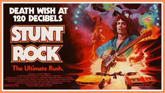 stunt rock movie poster