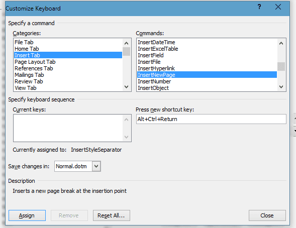 Cara Cepat Insert Blank Page Pada Microsoft Word