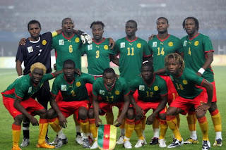 leones indomables,camerun