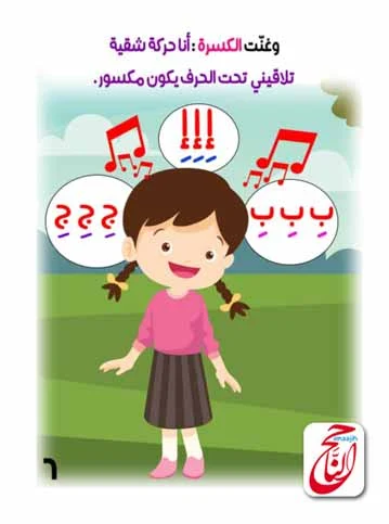 تشكيل الحروف العربية وقصة الفتحة والضمة والكسرة مهارات لتأسيس الأطفال