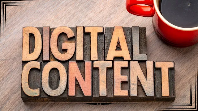 ما هي أنواع المحتوى الرقمي؟