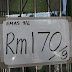 10/1/2017  Harga emas 916 : RM 170 /gram + upah +CBP 