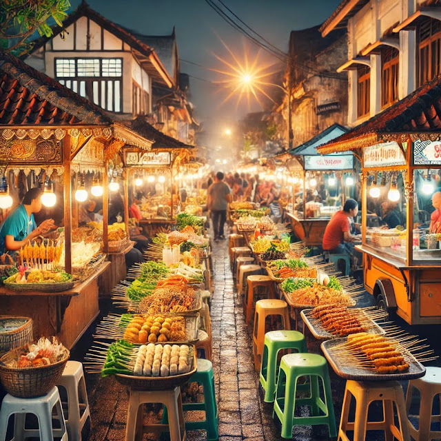 Makanan jalanan di Jawa tengah