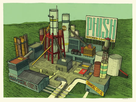 Phish: Official 9/2-9/4 Colorado LE Poster by LandLand!