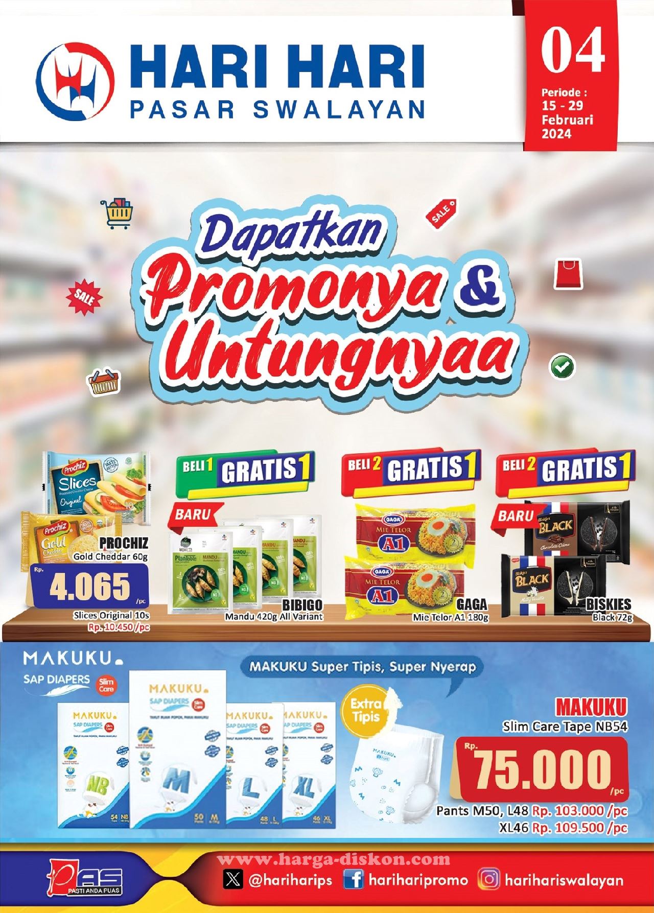 Katalog Promo HARI-HARI Swalayan 15 - 29 Februari 2024