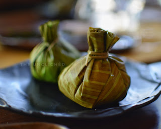 Prawn in Banana Leaf