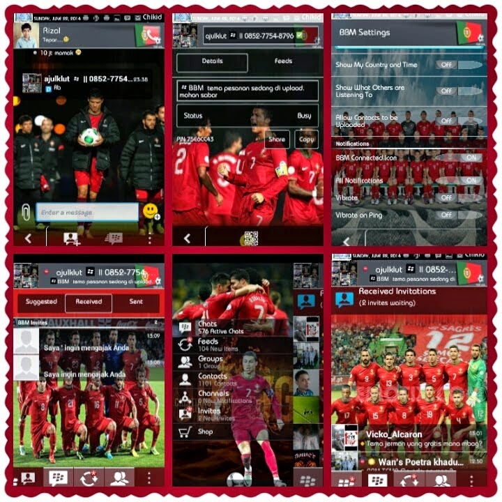 Download BBM Mod Apk Theme WorldCup | download game ...