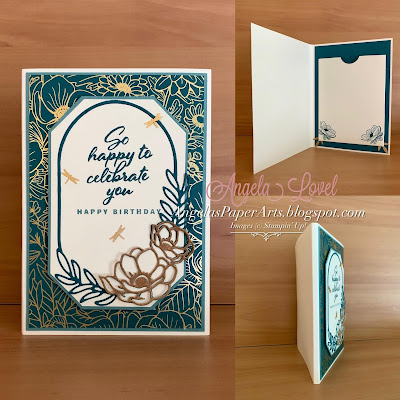 Angela's PaperArts: Stampin Up Forever Love and Lifetime of Love bundle birthday card
