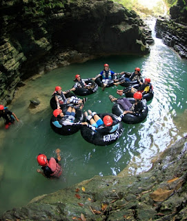 Wisata Ekstrim Gunung Kidul Cave Tubing