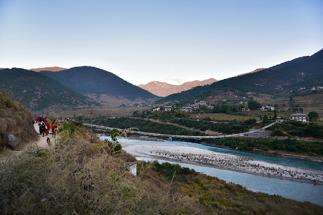 Pho Chhu suspension bridge