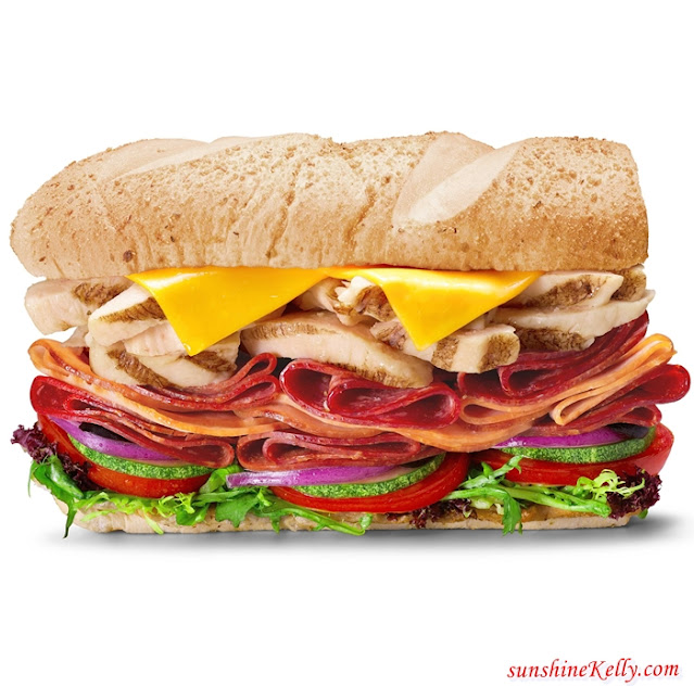 Subway Meat Stack Sub, Subway Malaysia, Subway, Meat Stack Sub, Meaty Sandwich, Food