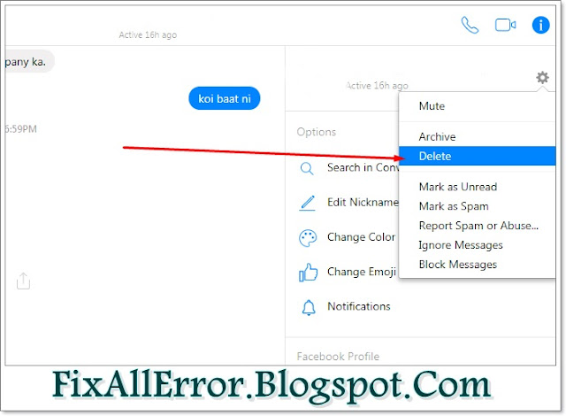 How to Delete Facebook Messages In Simple Ways Latest Tricks