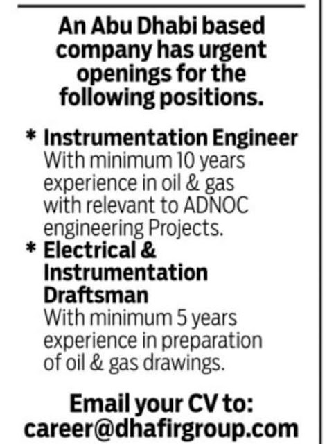 Khaleej Times Classifieds Jobs