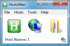 HostMan Edit File host pada Windows dengan HostMan