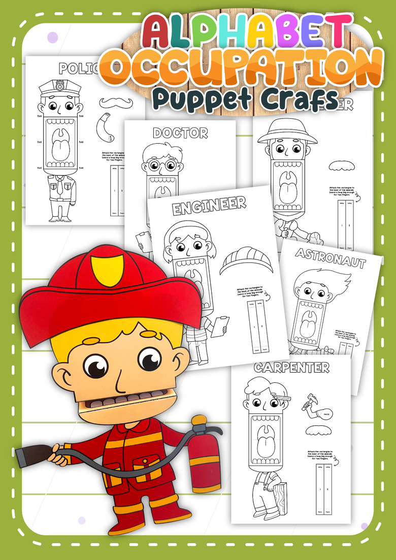 occupation puppet crafts