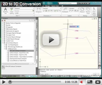 convert 3d polyline to 2d polyline
