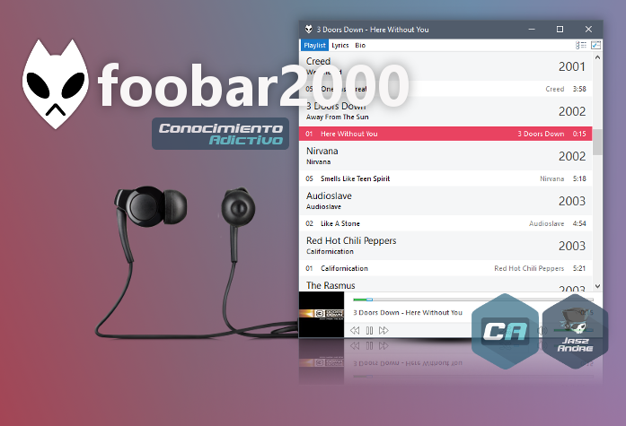 foobar2000 [Freeware] - Un reproductor musical avanzado y gratuito